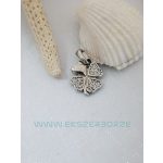 Négylevelű lóhere szerencsehozó medál