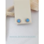 Különleges opálköves  ezüst fülbevaló