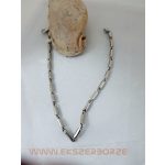 Ezüst fantázia karlánc