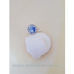 Swarovski kristályos ezüst fülbevaló