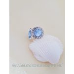 Swarovski kristályos ezüst fülbevaló
