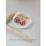 Swarovski kristályos ezüst fülbevaló
