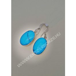 Türkízköves fülbevaló