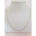 Divatos női arany nyaklánc 
