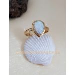 Arany opál köves női gyűrű