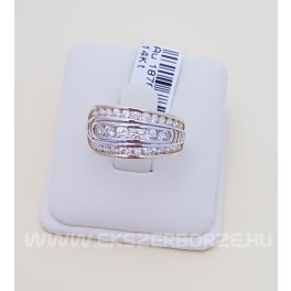 Köves női arany gyűrű