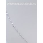 Csillogó fehérarany nyaklánc