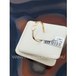 Egyedi lánykérős gyűrű-végtelen szeretet