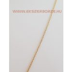 Üreges arany Barbara nyaklánc