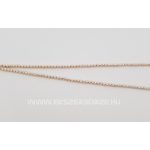 Divatos női sárga arany  gömbös nyakék , különleges metszéssel