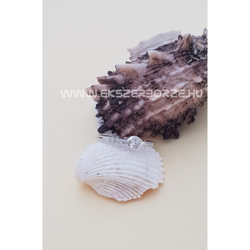 Fehérarany  eljegyzési gyűrű