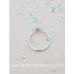 Fehér  köves arany gyűrű 