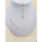 Arany női zabszemes nyaklánc -karlánc