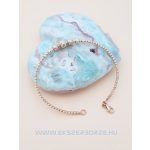 Csillogó női  sárga arany karkötő