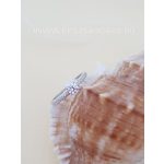 Fehérarany köves-lánykérős gyűrű