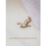 Boszorkány alakú arany medál