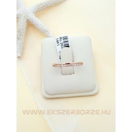 Köves női rose gold arany gyűrű