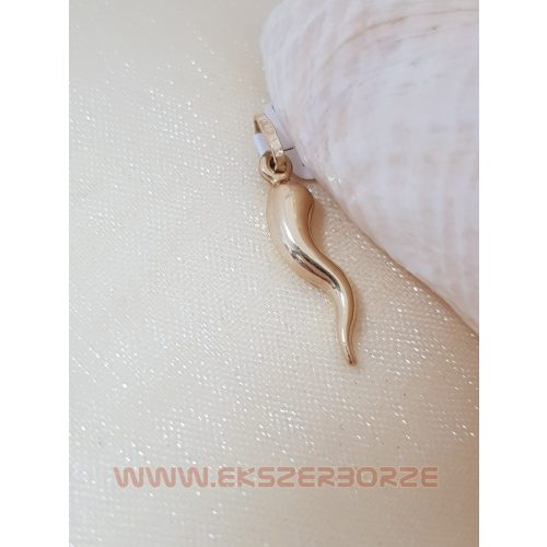 Bőségszaru alakú arany medál