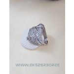 Fehérarany cirkónia köves női gyűrű