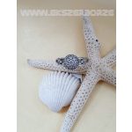 Fehérarany eljegyzési gyűrű