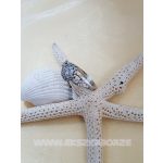 Fehérarany eljegyzési gyűrű