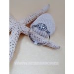 Fehérarany eljegyzési gyűrű