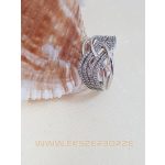 Fehérarany micro-cirkónia köves női gyűrű