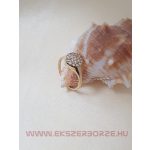 Cirkónia köves gyűrű/eljegyzési gyűrű