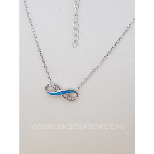 Opálos-cirkóniaköves nyakék-karlánc