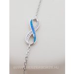 Opálos-cirkóniaköves nyakék-karlánc