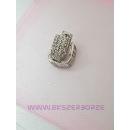 Köves ezüst fülbevaló 13