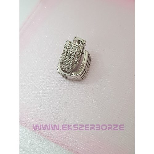 Köves ezüst fülbevaló 13