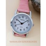Rózsaszín szíjas Timestar óra