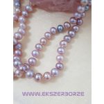 Rózsaszín édesvízi tenyésztett igazgyöngy szett