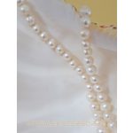 Fehér édesvízi tenyésztett gyöngysor